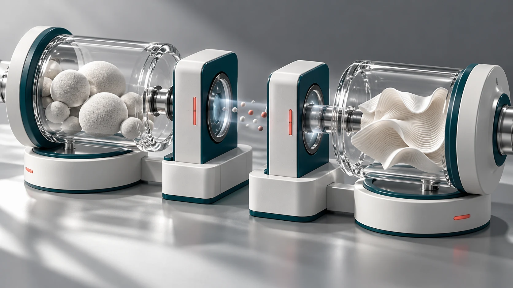 Distinct inspection chambers illustrating separate sterility and endotoxin questions