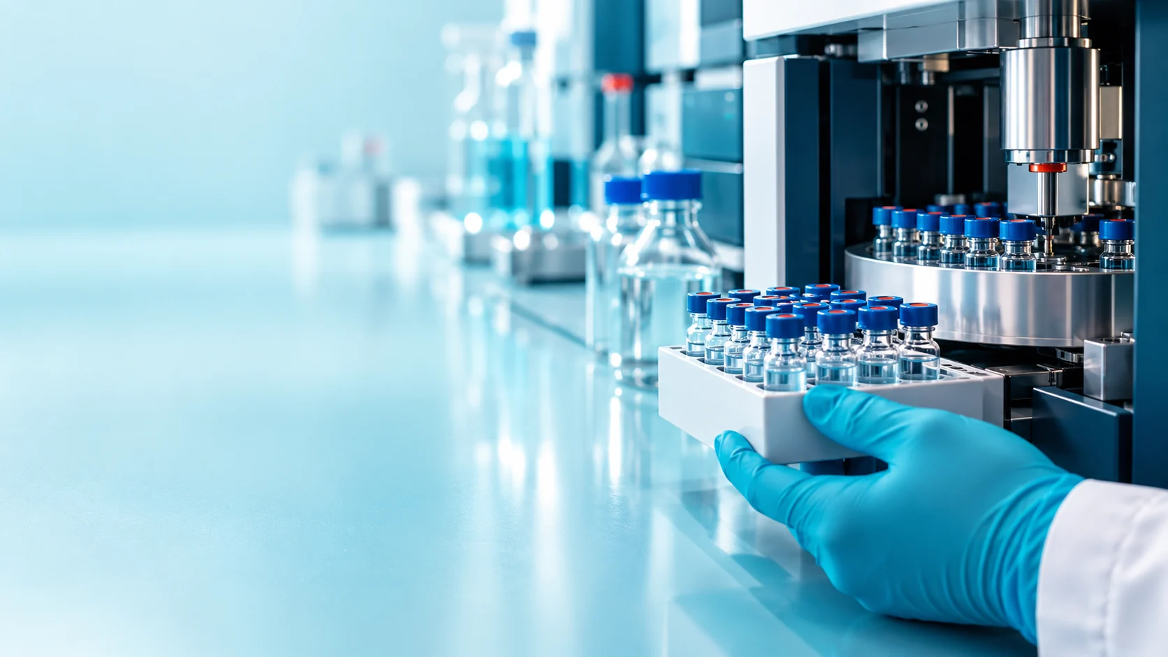 Illustrative analytical laboratory equipment